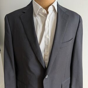 🇨🇦SAMUELSOHN Gray Sport Coat with Notched Lapels and Tailored Fit